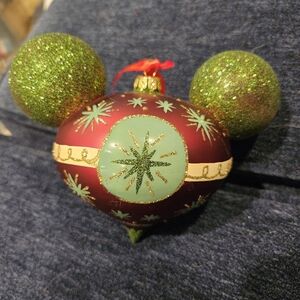 Mickey Mouse ears ornament